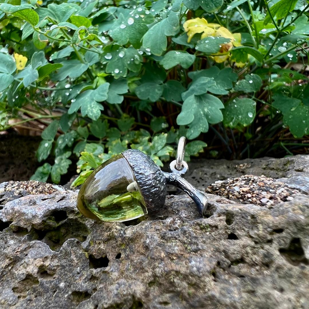 acorn single pendant (pendant only) / medium size (2 type)