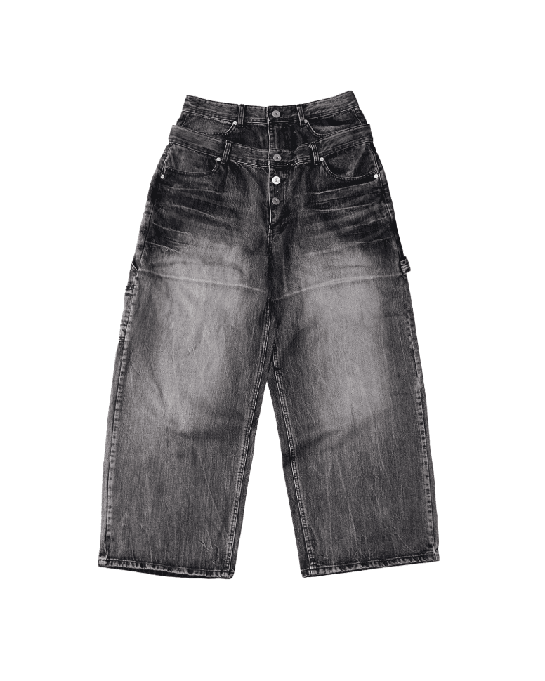 Big x2 Double carpenter pants Travertine