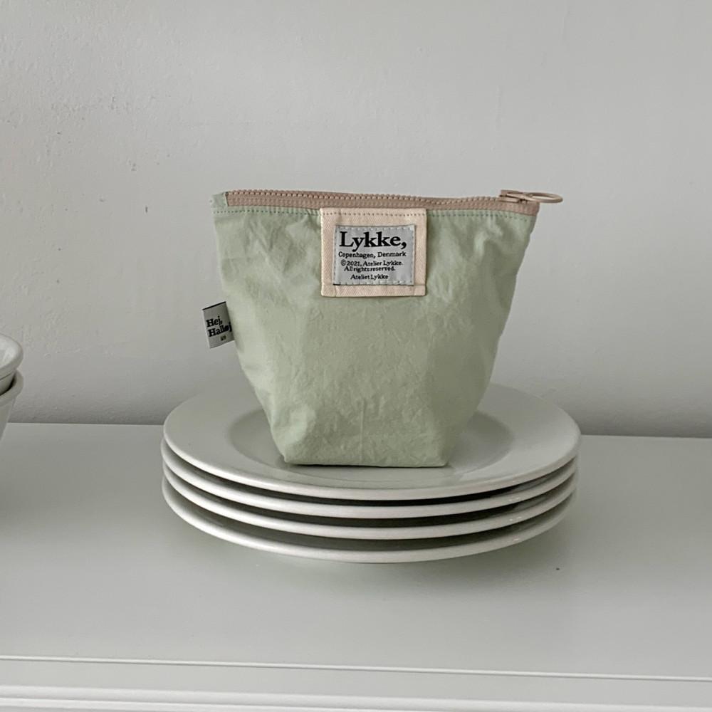 [2nd]Lykke classic pouch_pale melon