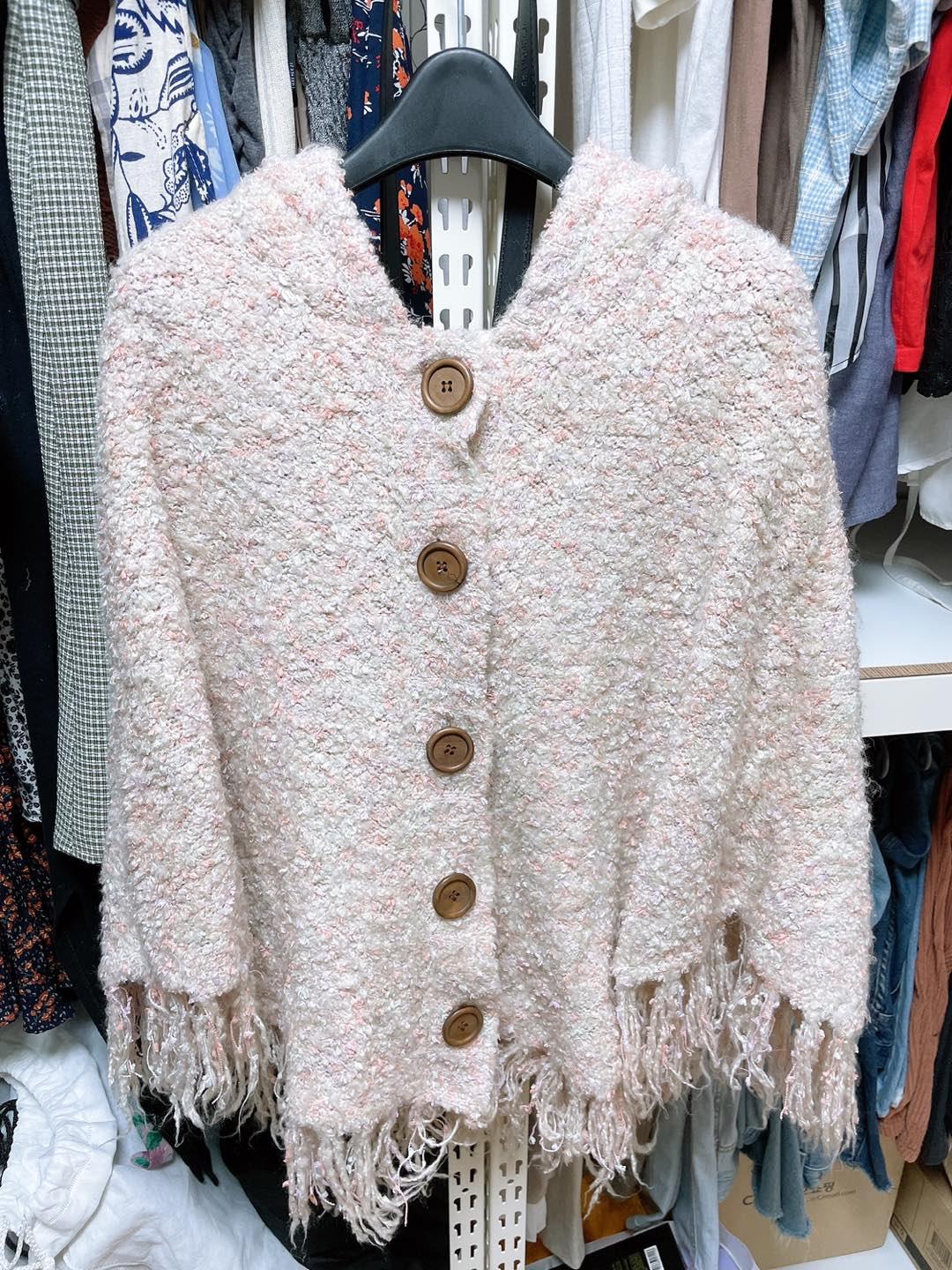 마카롱컬러 귀여운 케이프 망토