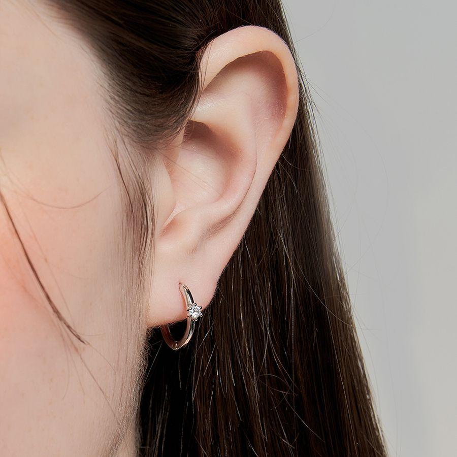 [태연, 남지현, ITZY 류진, 전혜진 착용] prong one-touch earring