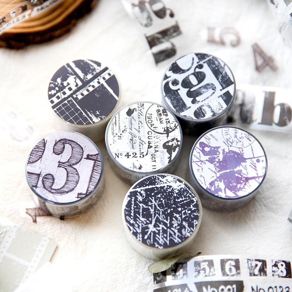 다이얼 빈티지 다꾸 스티커