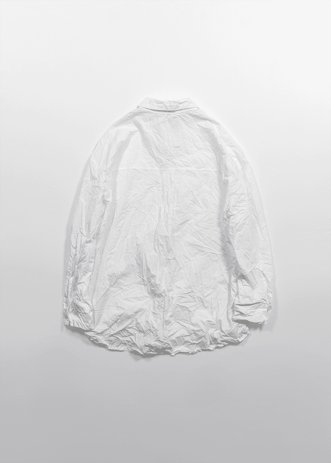 HAND-CREASE SHIRT - WHITE