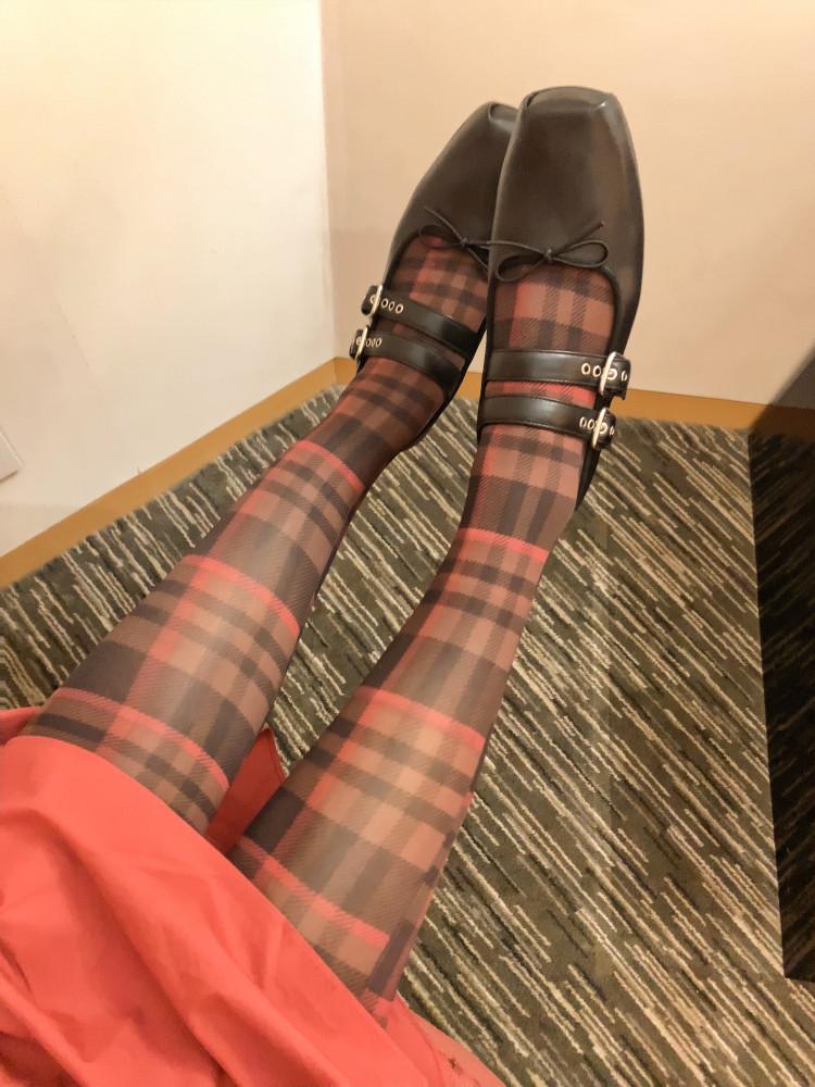 ✶SOULGIRL✶  Brown check stockings