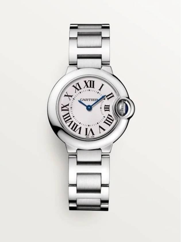 발롱 블루 드 까르띠에 워치 28MM 쿼츠 무브먼트 스틸 W69010Z4   |   발란코드 [12687889]