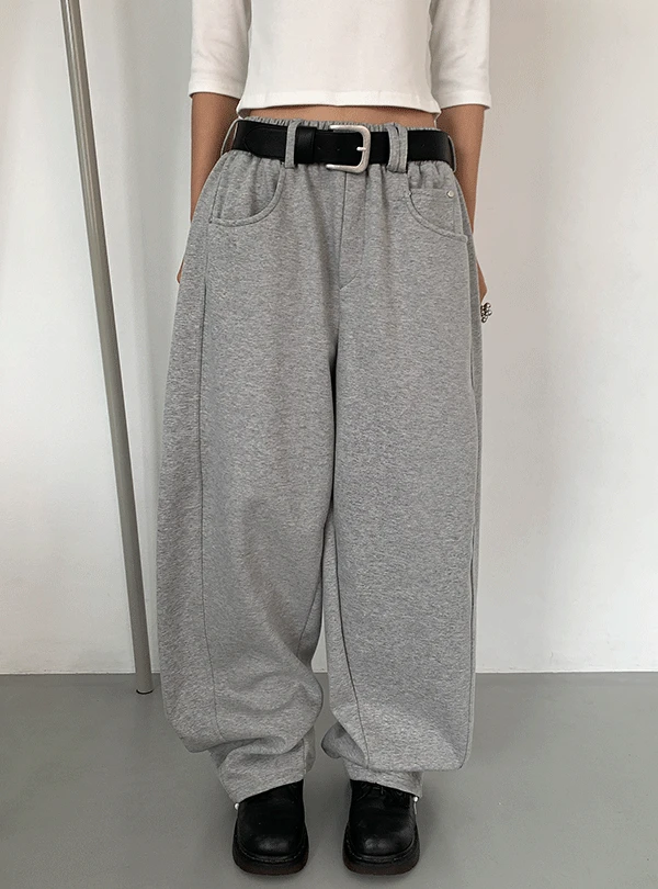 BELT LOOP SWEAT PANTS (2C)