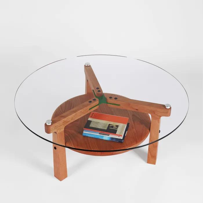C3L_01 Low Table Cherry wood 원목 테이블