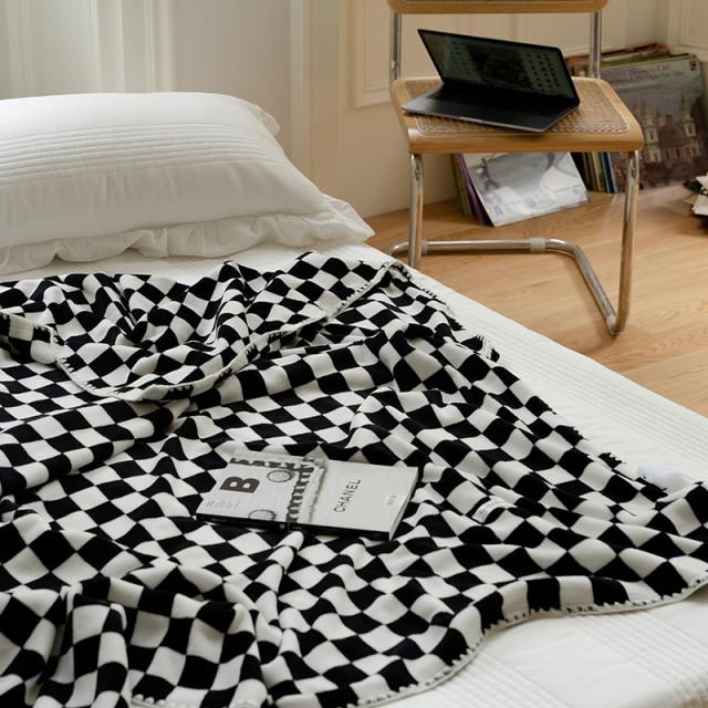 쏠띵즈 8color Pastal Checkerboard Blanket 파스텔 체커보드 블랭킷 담요