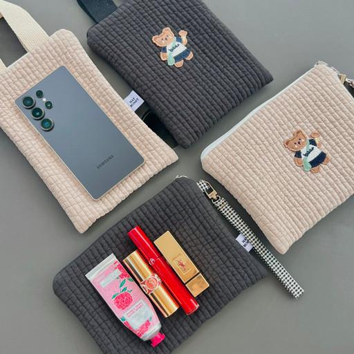 곰곰 누빔 파우치 & 손가방🐾