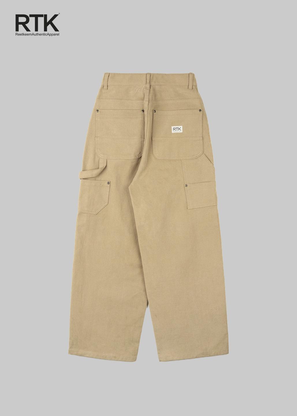 RTK. TWILL CARPENTER TROUSER, BEIGE