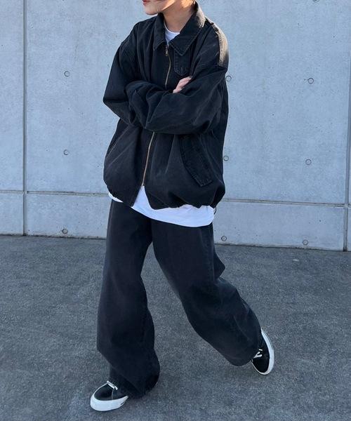 ブラストデニムブルゾン