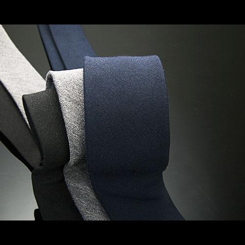 [코튼슬림][6cm폭]슬림 클래식 오리지널 코튼솔리드넥타이6color