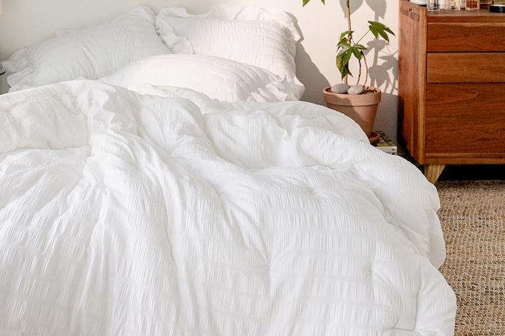 그랑데 마일드셔플 딥슬립 사계절/간절기 프릴 차렵이불세트 SS/Q/K 4컬러