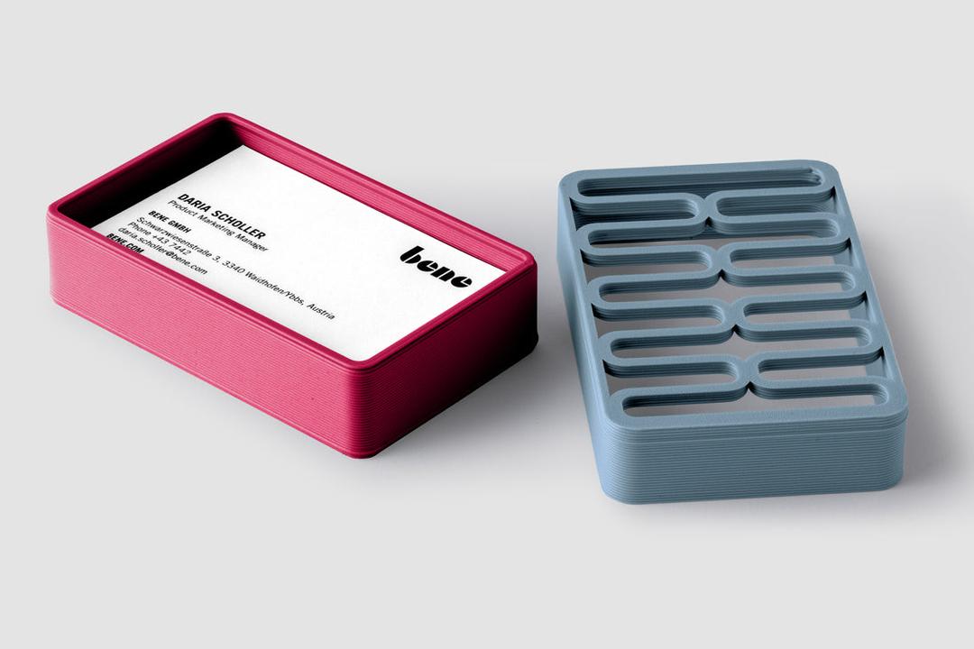 Tidy Box (Soft Blue/Raspberry)
