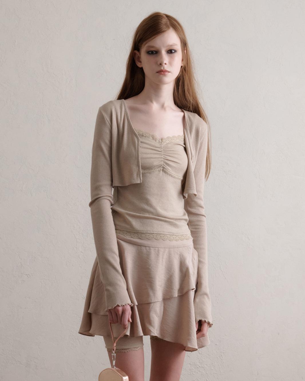 Ellen Cardigan (Beige)