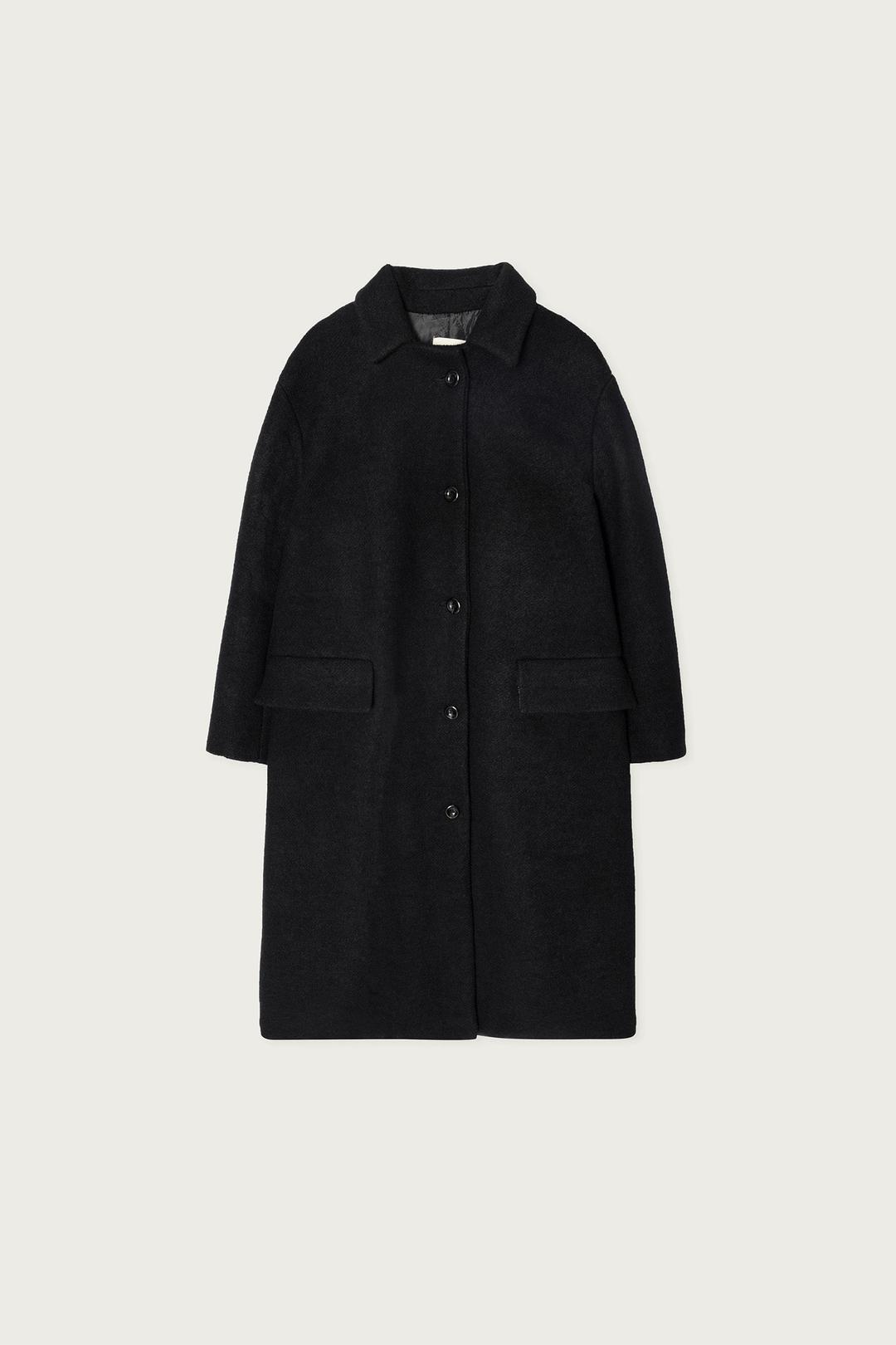 SUSAN WOOL COAT BLACK