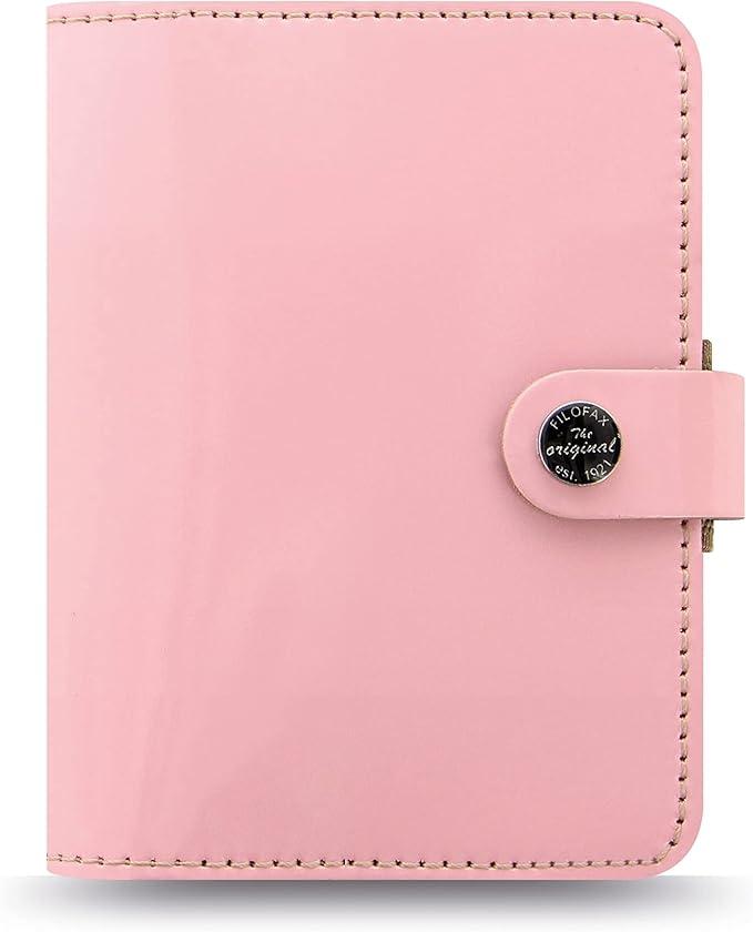 Philofax Original Personal Organizer, Small Patent Rose 026081
