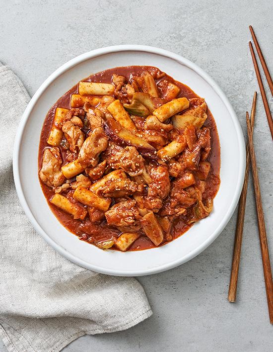 춘천 국물 닭갈비 떡볶이