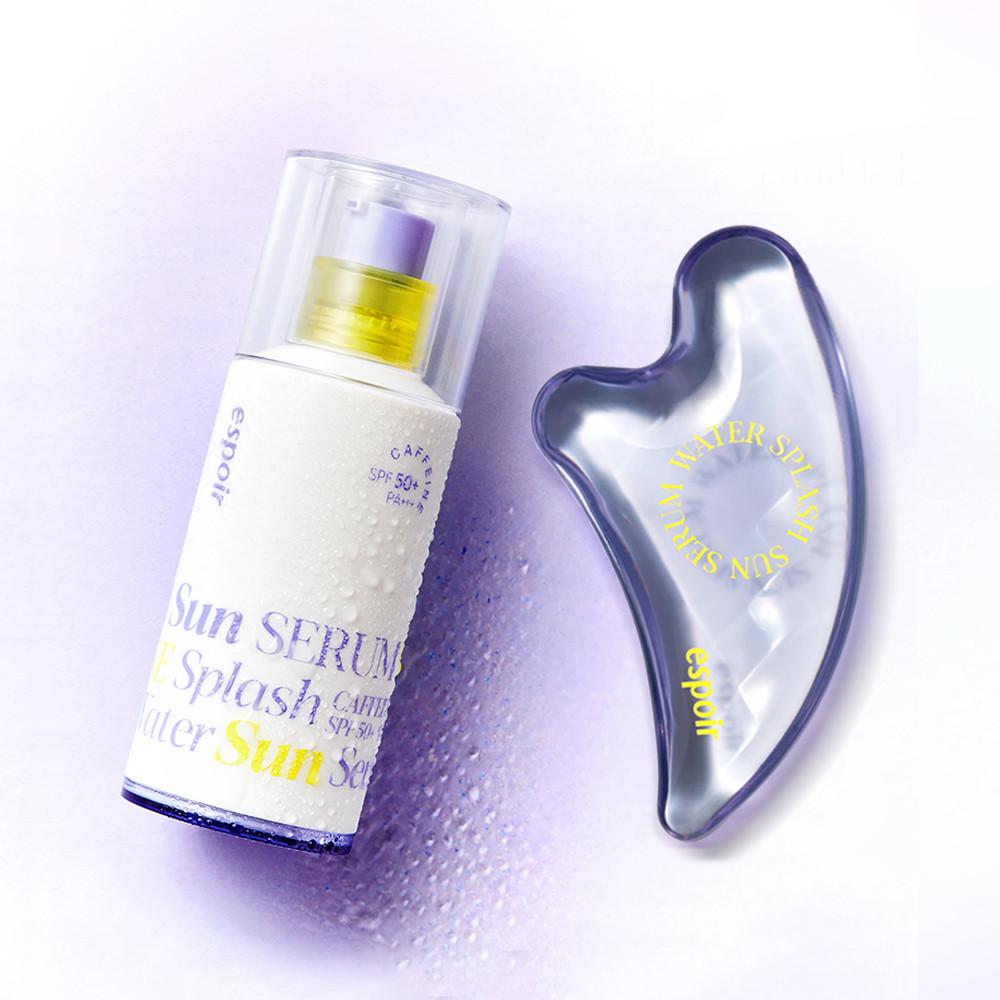 에스쁘아 NEW 워터 스플래쉬 선세럼 50ml SPF50+ PA+++(수분선크림) + 증정: 괄사