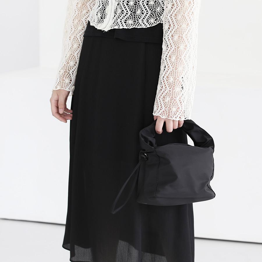 트윌 핸드 토트백