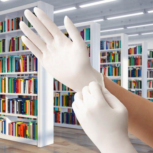 New 3M 프리미엄 니트릴 다용도 도서정리용 장갑