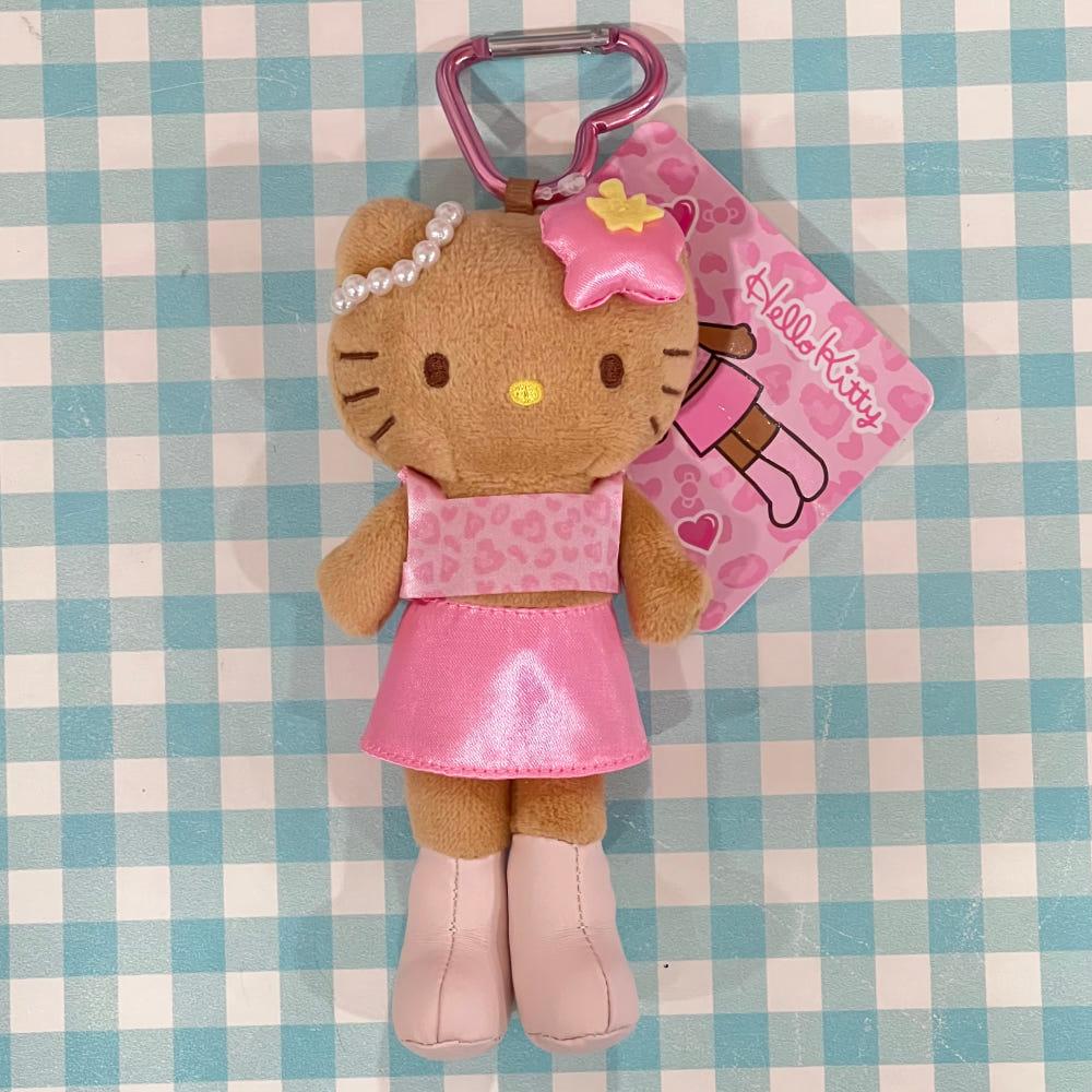 헬로키티 고고걸 시리즈 롱다리 키티 키링 태닝 (핑크) 