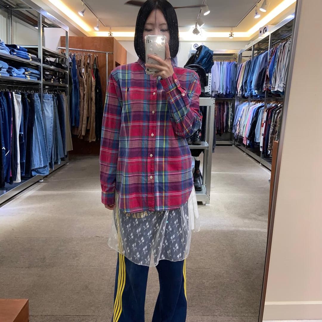 XL(18-20)POLO 폴로 랄프로렌 체크 셔츠  | 후루츠패밀리