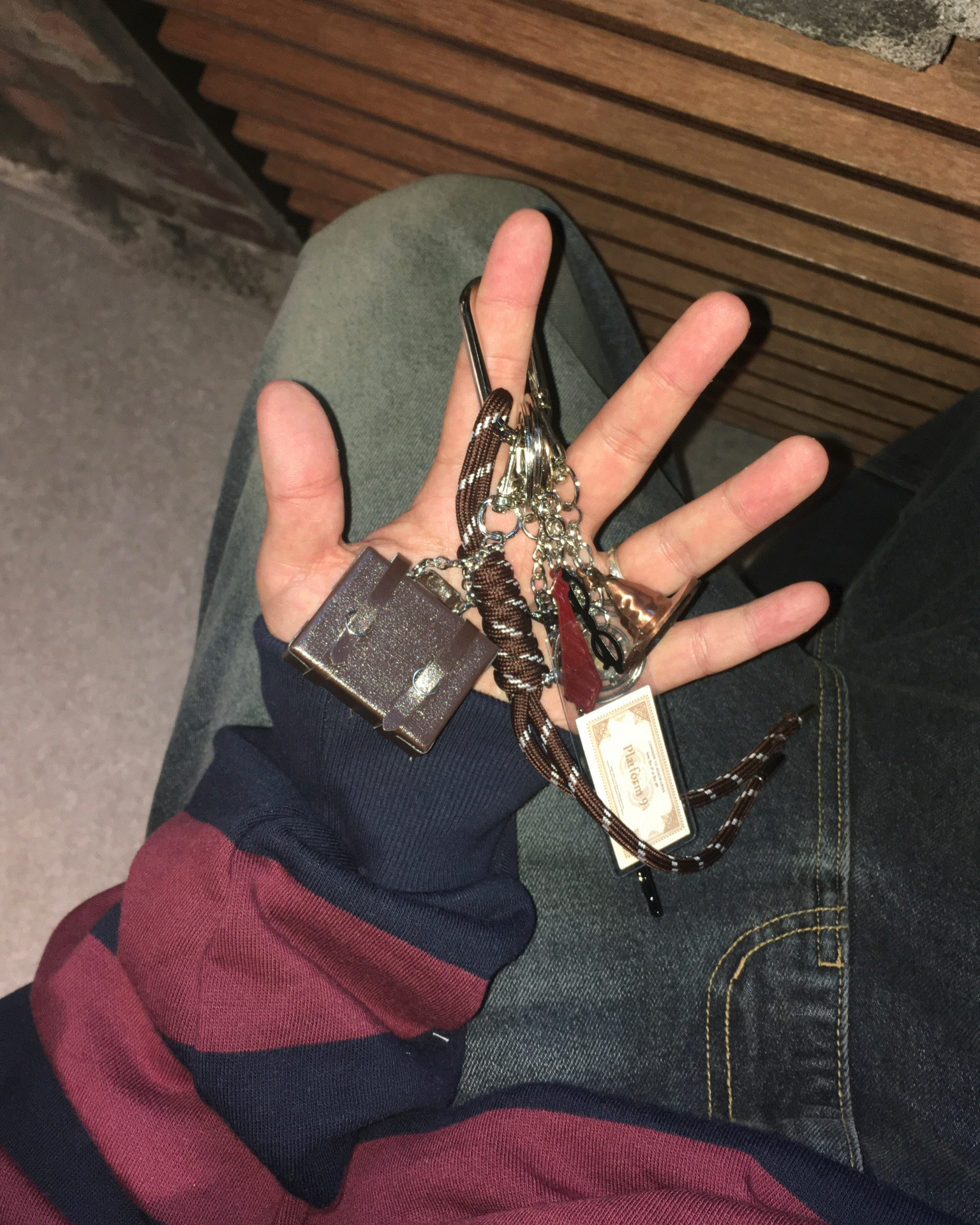 에디슨 로프 빈티지 키링 (1C)