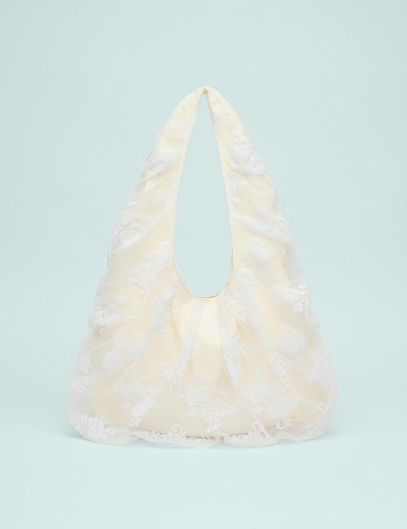 Mia Lace Bag (Cream)