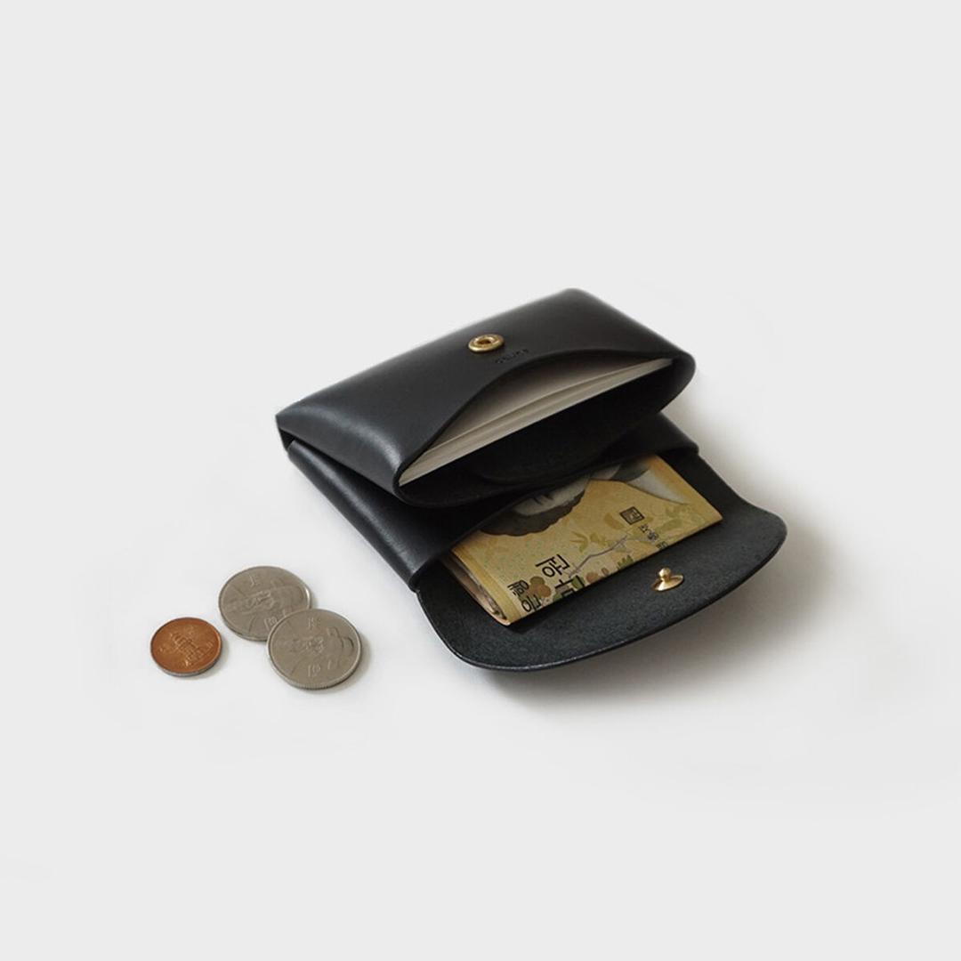 131 mini wallet (black)