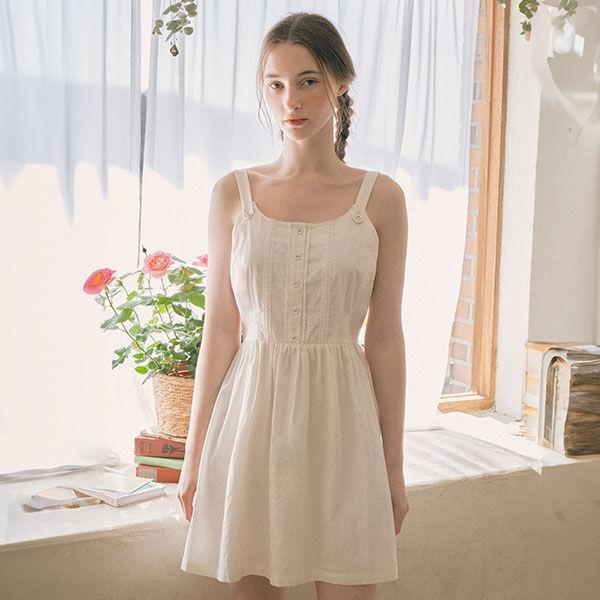 LACE BUSTIER ONEPIECE WHITE