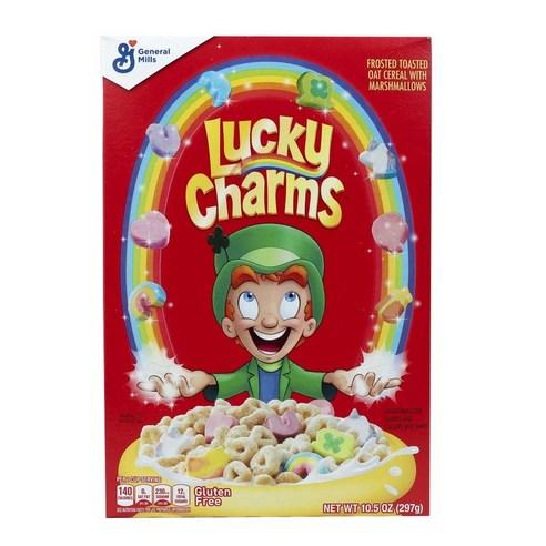 제네럴밀스 럭키 참 오트 시리얼 마시멜로, 297g, 1개 - 시리얼 | 쿠팡