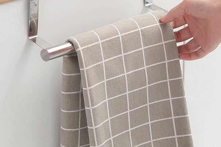 스텐 싱크대 수건 행주 걸이 건조대 다용도 조리도구 거치대