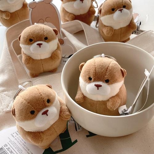 수달 인형키링 우소우소짱 미니 가방키링 백참 열쇠고리