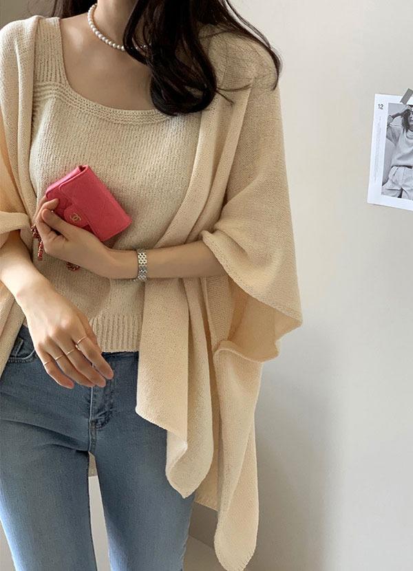 [DAILY MADE] 매치스숄가디건