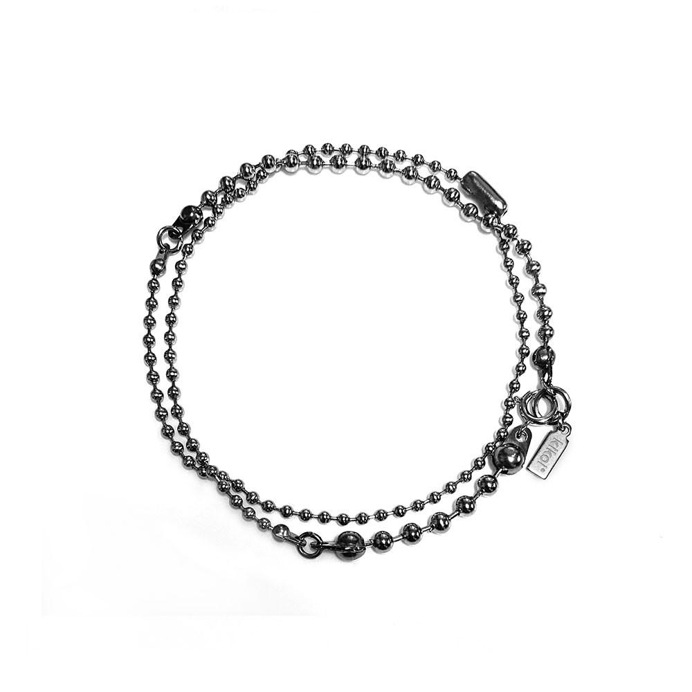 키코이 3볼 레이어드 네크리스 (남여공용)