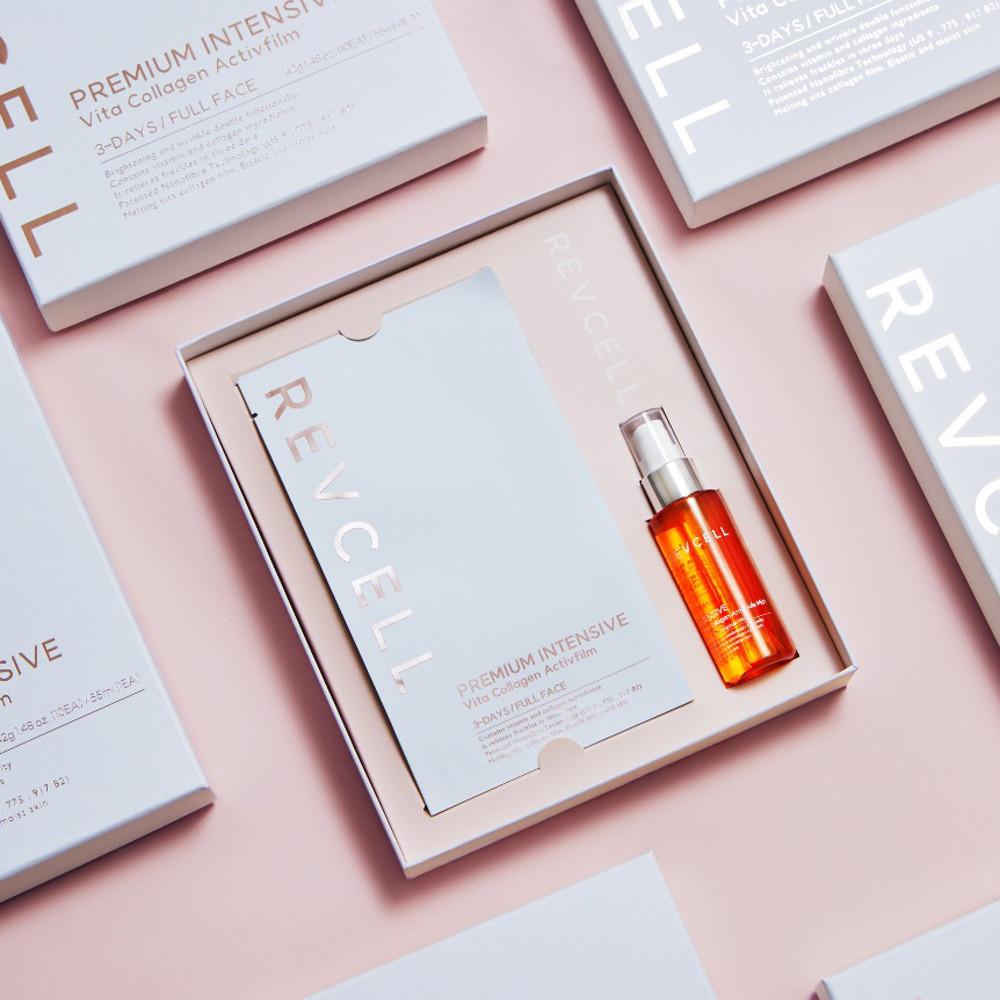 리브이셀 3초팩 프리미엄 비타콜라겐 필름