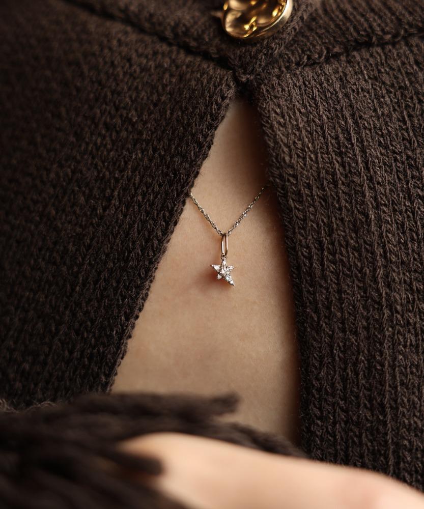 14K étoile charm