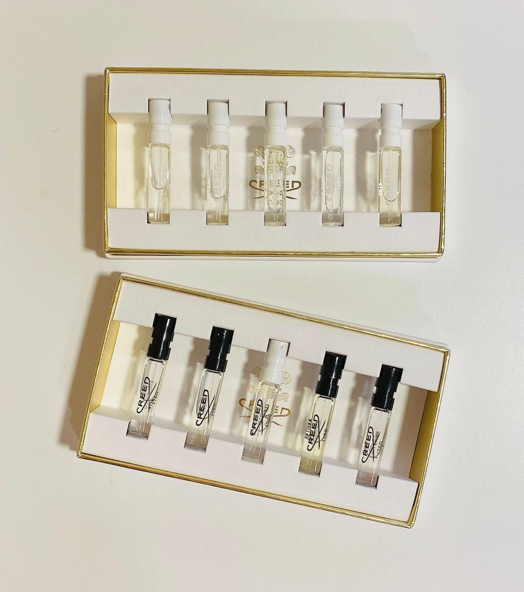 크리드 향수 남성 여성 디스커버리 세트 2ml x 5 / 1.7ml x 5
