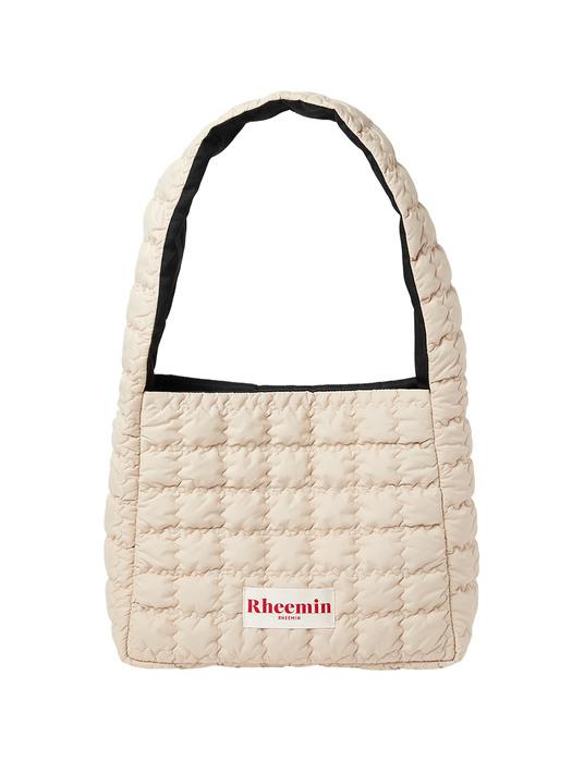 BISCUIT quilted BIG NUGGET (빅너겟) - BEIGE