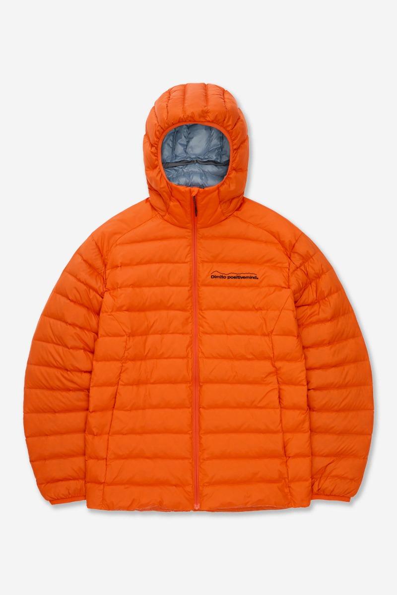 OPTIMUM LIGHT DOWN JACKET DEEP ORANGE