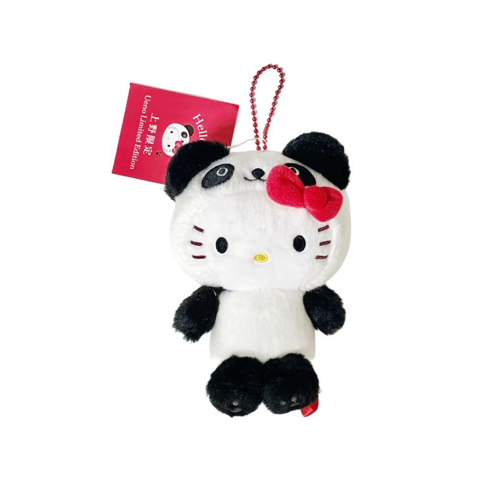 [SANRIO] 헬로키티 우에노 한정 판다 인형 키링
