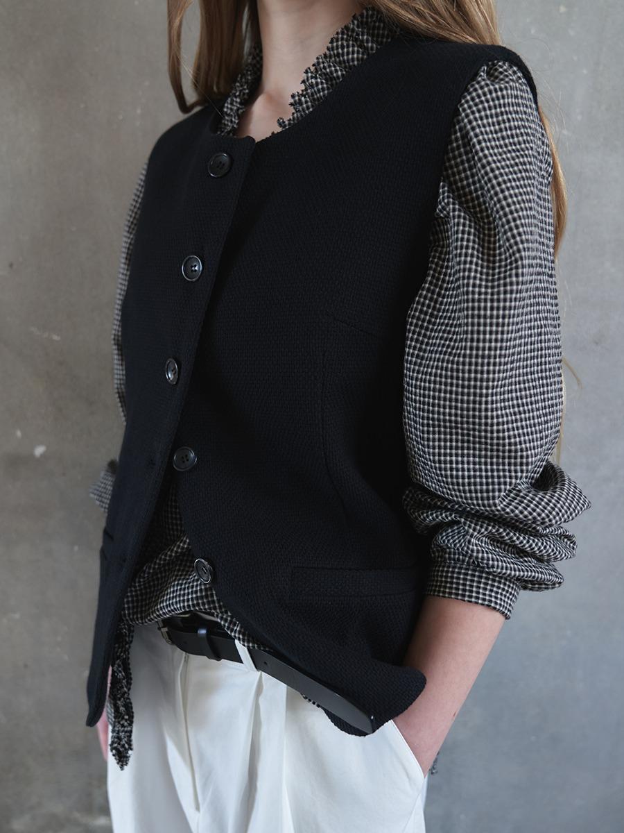 (5차) Cation Cotton Vest_2 colors