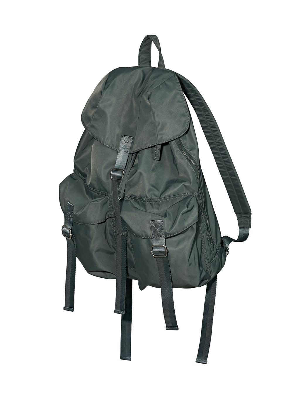 Density Nylon Rucksack_Khaki