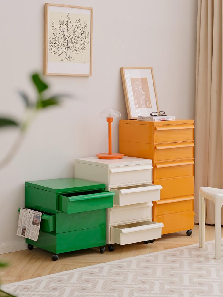 비비드 이동식 트롤리 수납 선반 분리가능 2단 3단 4단 5단