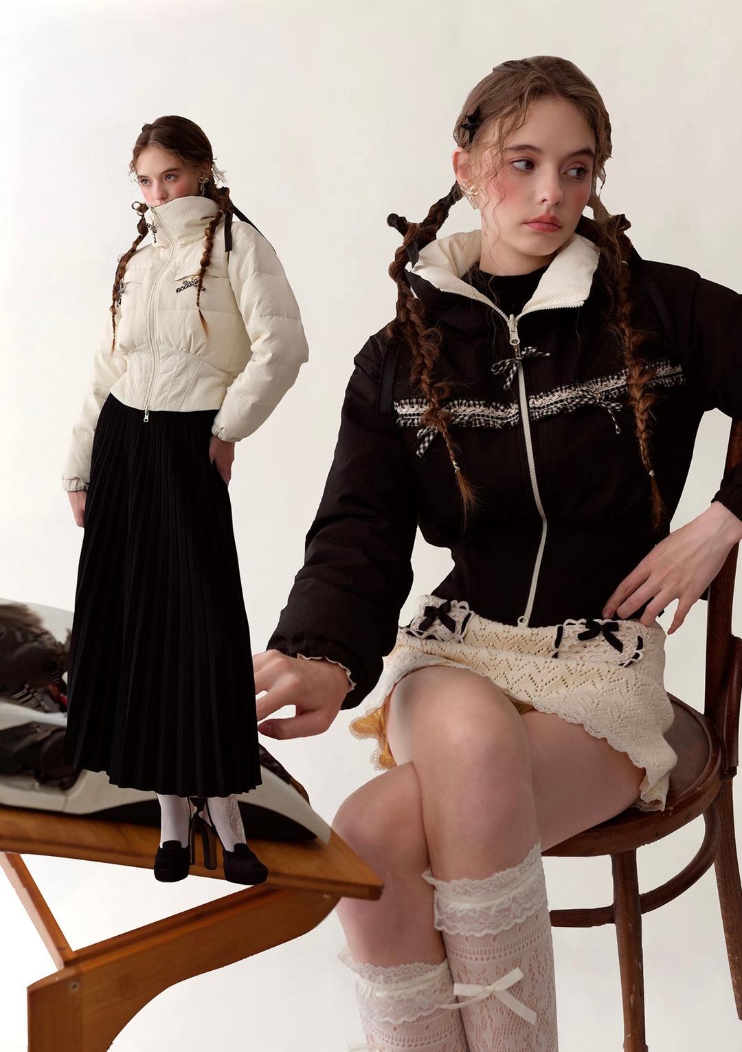 Blackberry Donazi Reversible 2-in-1 Down Jacket - In-stock / XS