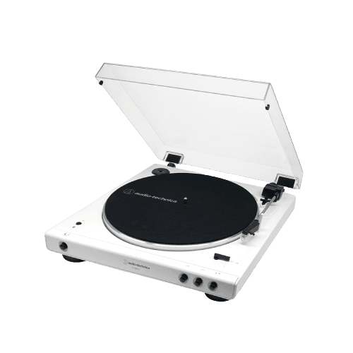 자동 무선 턴테이블 AT-LP60XBT WW, 올 화이트 리미티드 에디션