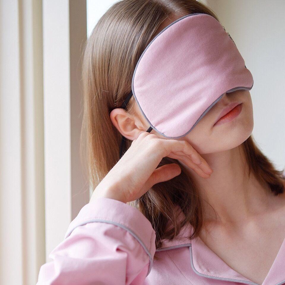 (항균 방취) 멜로우 수면안대 - 핑크
