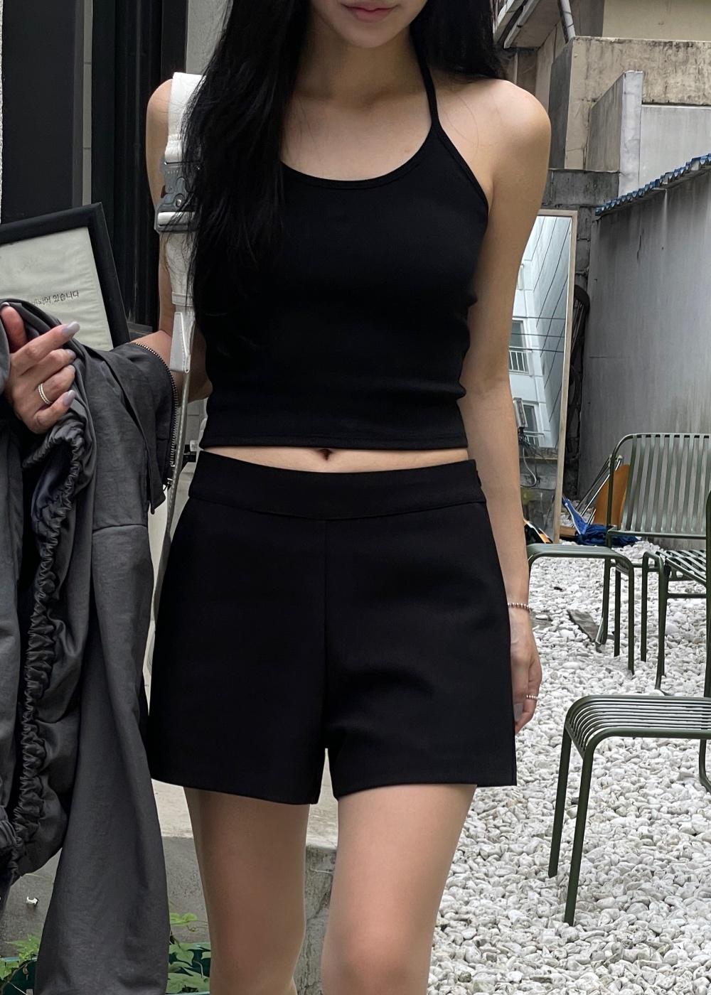 엡시 딥유넥 백리스 홀터 나시