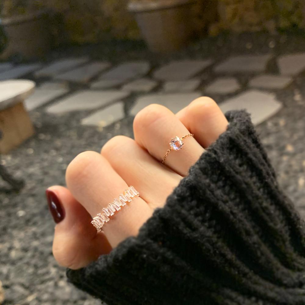 [쏘네] 전체 실버 925 샬롯 반지, All Silver 925 Charlotte Ring